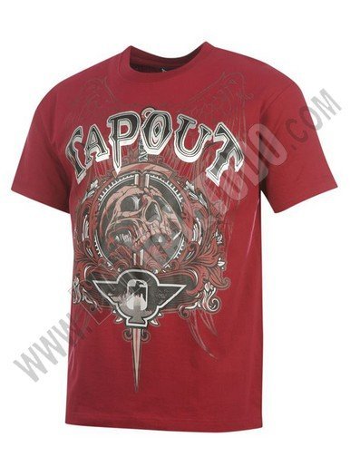 CAMISETA TAPOUT BLADE DARK RED - Imagen 2