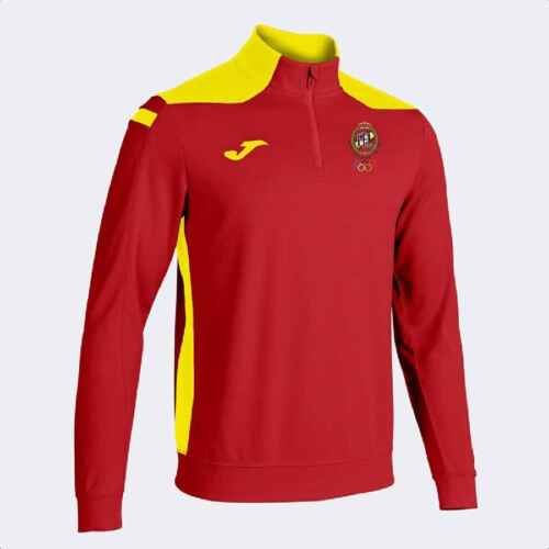 CHAQUETA JOMA FELODA CREM CHAMPIONSHIP VI ROJO/AMARILLO