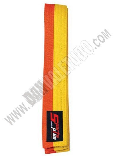 CINTURON INFANTIL SPORT PLUS BICOLOR AMARILLO/NARANJA 240cm