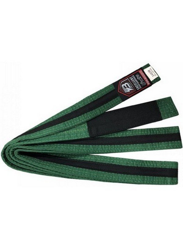 CINTURON BJJ SPORT PLUS INFANTIL IBJJF BICOLOR - Imagen 5