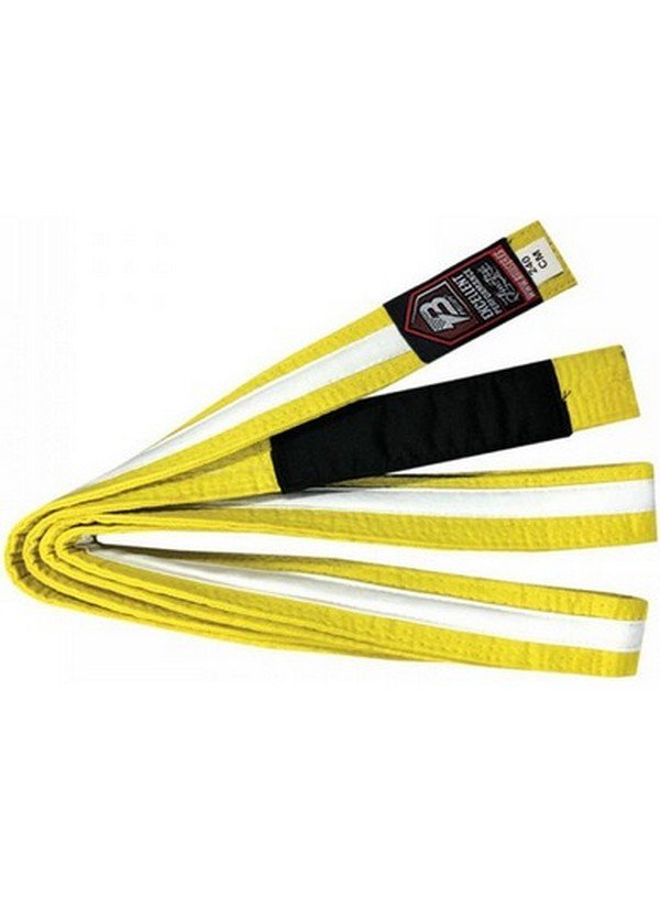 CINTURON BJJ SPORT PLUS INFANTIL IBJJF BICOLOR - Imagen 8