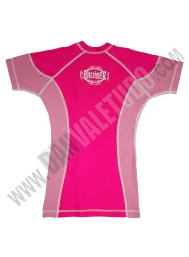 CAMISETA ELASTICA BRUISER MMA GIRL PINK - Imagen 2