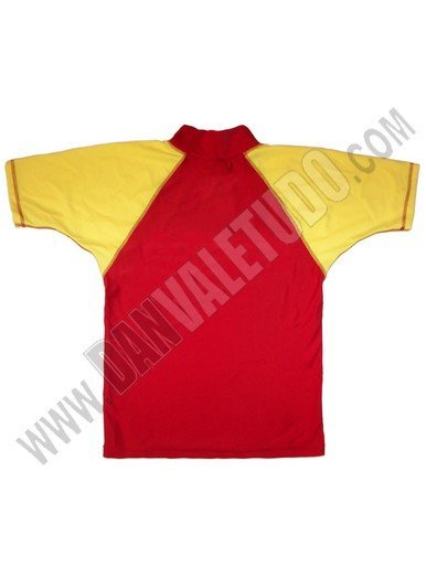 CAMISETA ELASTICA NEGRO WIDOW RED&YELLOW