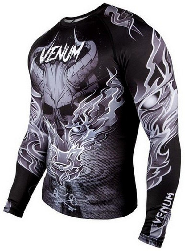 CAMISETA ELASTICA VENUM MINOTAURUS NEGRO/BLANCO - Imagen 2