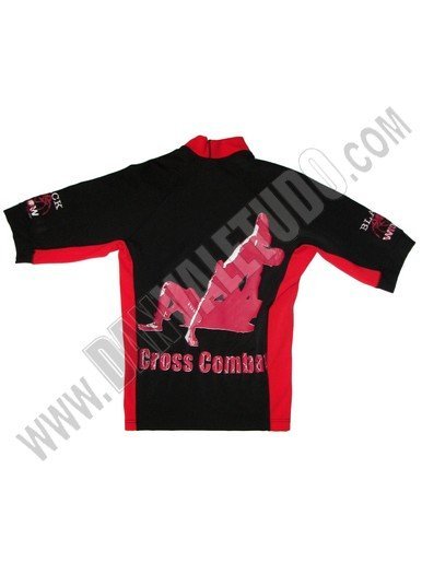 CAMISETA ELASTICA NEGRO WIDOW CROSS COMBAT