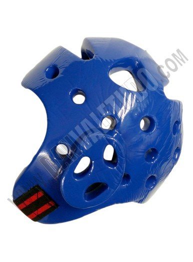 CASCO TAEKWONDO WACOKU WTF HOMOLOGADO AZUL - Imagen 2