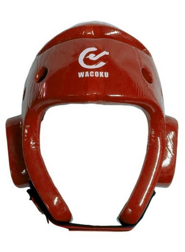 CASCO TAEKWONDO WACOKU WTF HOMOLOGADO ROJO