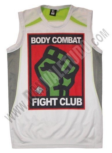 CAMISETA SIN MANGAS DAN BODY COMBAT FIGHT CLUB GREEN EDITION