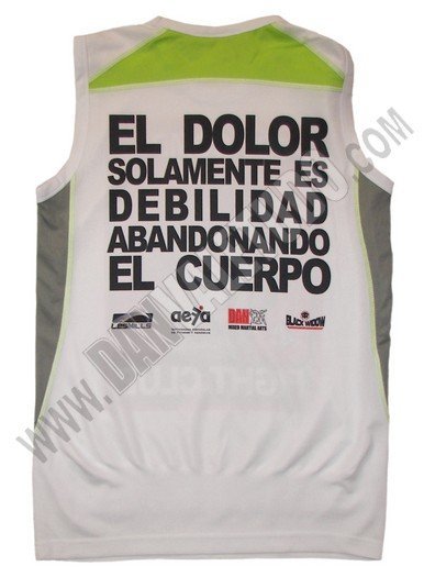 CAMISETA SIN MANGAS DAN BODY COMBAT FIGHT CLUB GREEN EDITION - Imagen 2