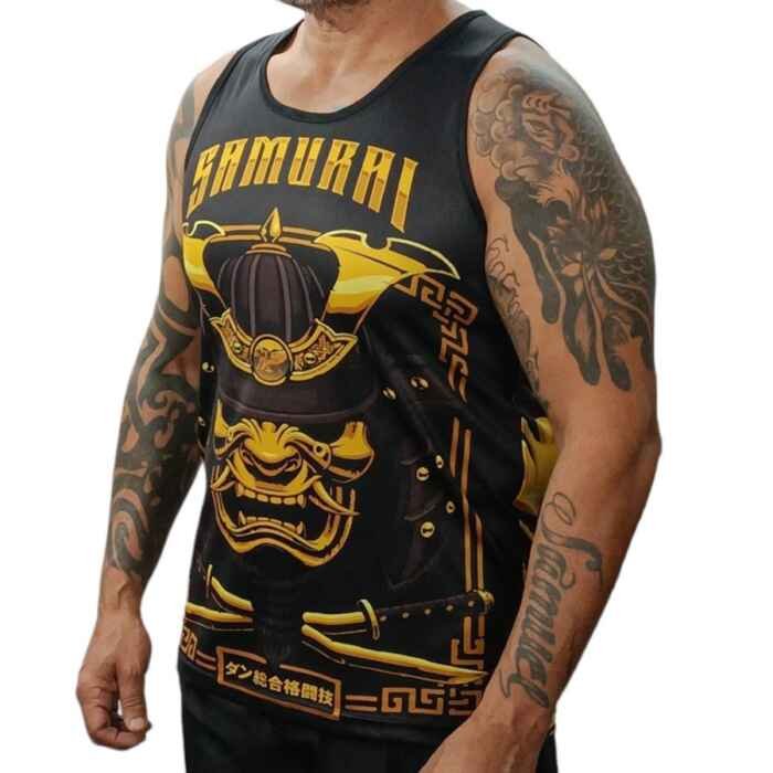 CAMISETA TIRANTES DAN SAMURAI GOLD DRY FIT