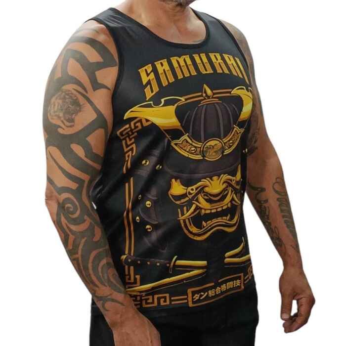 CAMISETA TIRANTES DAN SAMURAI GOLD DRY FIT - Imagen 7