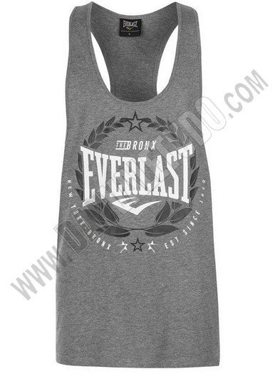 CAMISETA TIRANTES EVERLAST CORDAJE GREY MARL