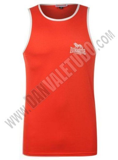 CAMISETA TIRANTES LONSDALE BOXING ROJO/BLANCO 63202561