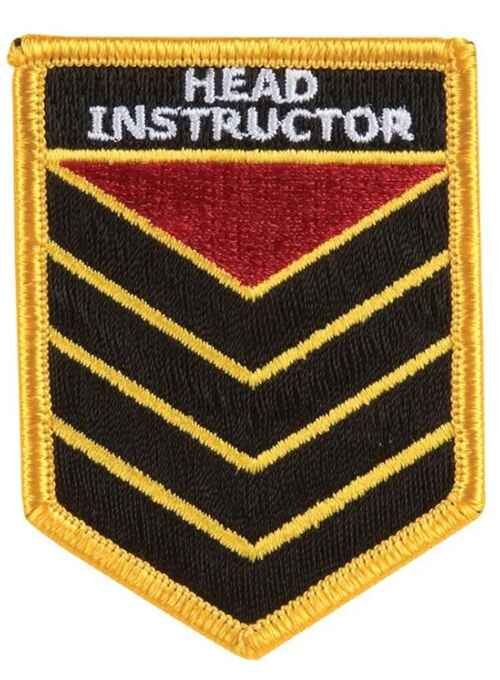 PARCHE HEAD INSTRUCTOR