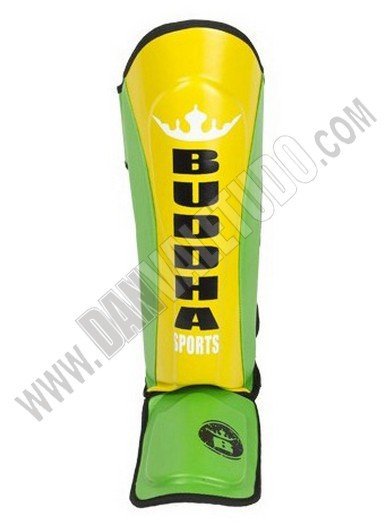 ESPINILLERAS EMPEINE BUDDHA MILLENIUM AMARILLA/VERDE