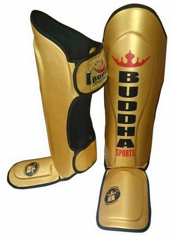 ESPINILLERAS EMPEINE BUDDHA KING ORO - Imagen 2