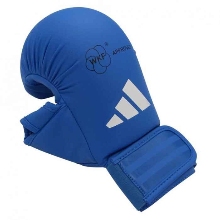 GUANTILLAS KARATE ADIDAS AZUL CON PULGAR