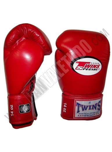 GUANTES TWINS LONG RED