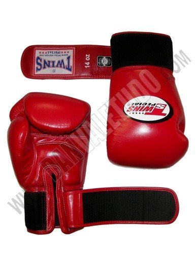 GUANTES TWINS LONG RED - Imagen 2