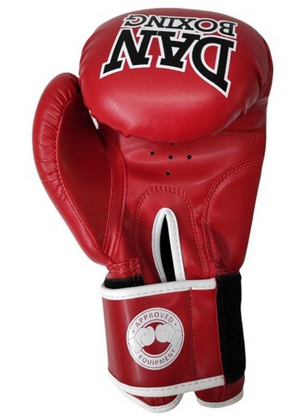 GUANTES DAN BOXING MELBOURNE AMATEUR ROJO - Imagen 4