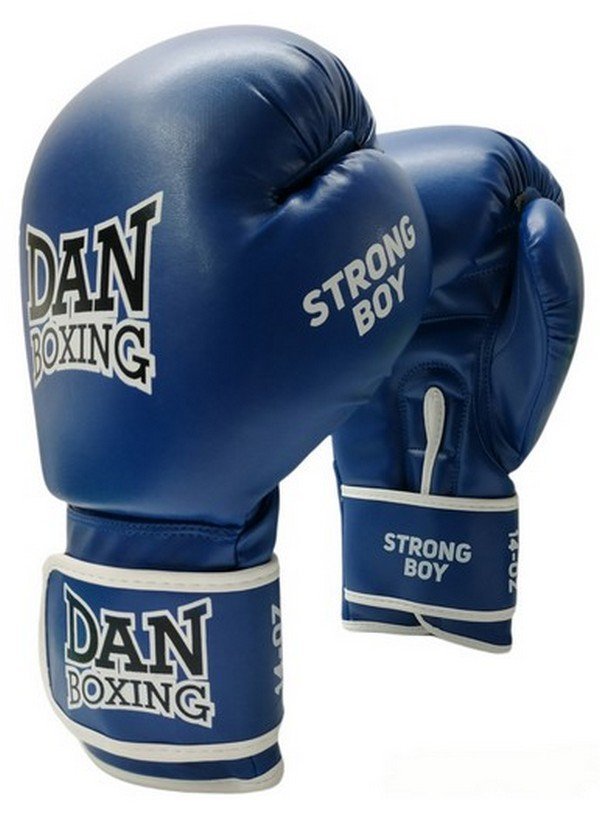 GUANTES DAN STRONG BOY AZUL/BLANCO