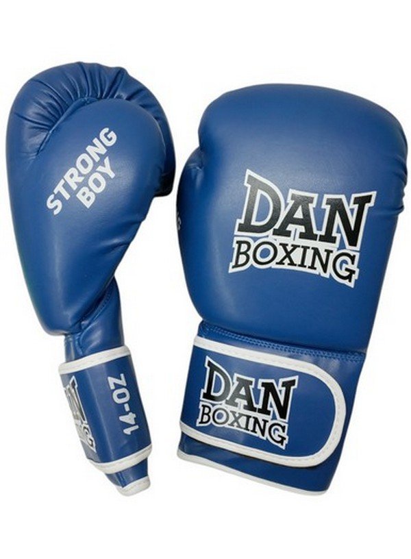 GUANTES DAN STRONG BOY AZUL/BLANCO - Imagen 4