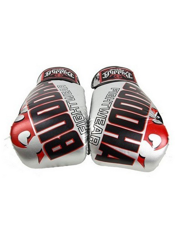 GUANTES BUDDHA MILLENIUM PLATA/NEGRO - Imagen 4