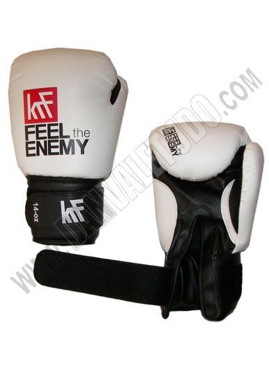 GUANTES KRF TRAINING BLANCO - Imagen 2