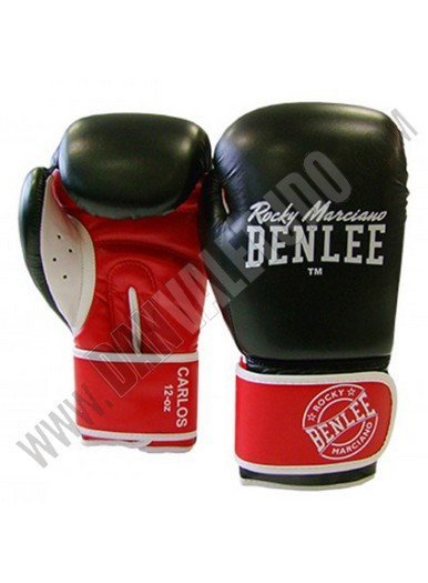 GUANTES BENLEE CARLOS NEGRO/ROJO/BLANCO
