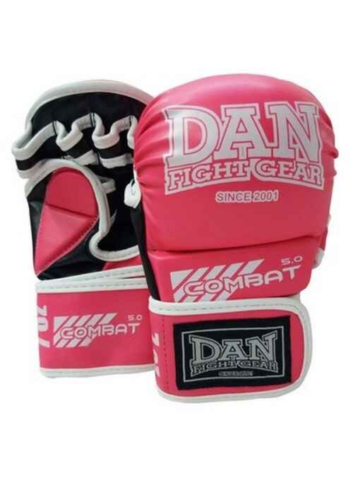 GUANTILLAS MMA DAN COMBAT 5.0 ROSA FLUOR
