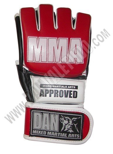 GUANTILLAS MMA DAN APPROVED 3.0 ROJO PG
