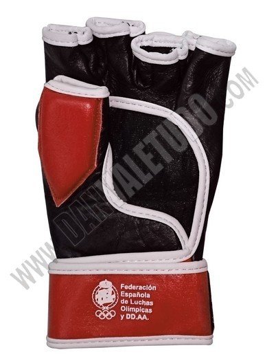 GUANTILLAS MMA DAN HOMOLOGADO FELODA 2016 ROJO PG - Imagen 4