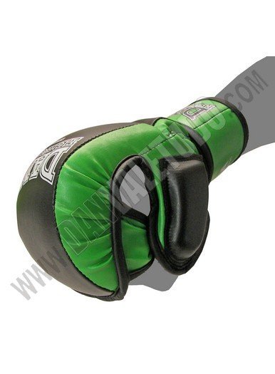 GUANTILLAS MMA DAN WORLD MMA ASSOCIATION SPAIN VERDE/NEGRO