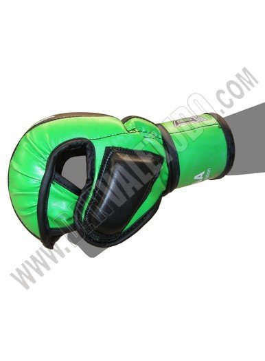 GUANTILLAS MMA DAN WORLD MMA ASSOCIATION SPAIN VERDE/NEGRO - Imagen 2