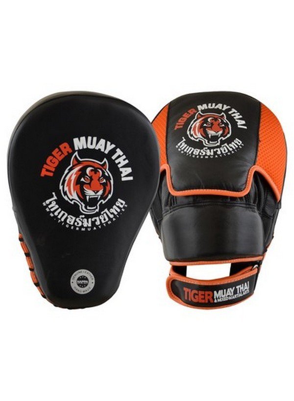 MANOPLAS CURVADAS TIGER PIEL