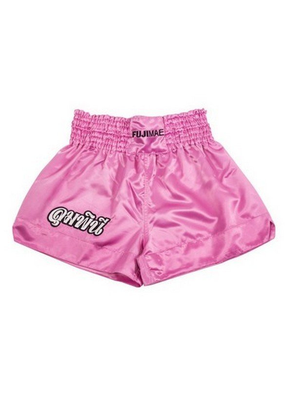PANTALON FUJIMAE MUAY THAI ROSA