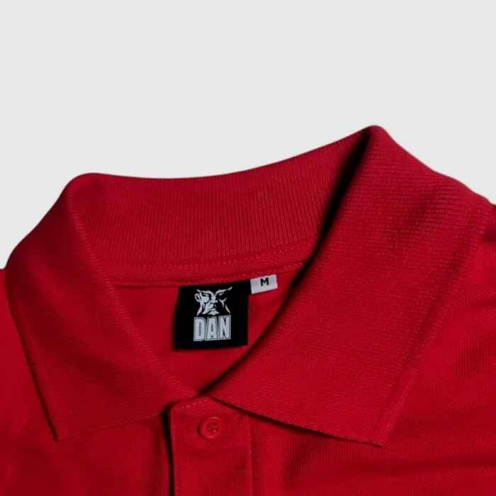 POLO MANGA LARGA DAN FELODA ESTRELLA ROJO - Imagen 4