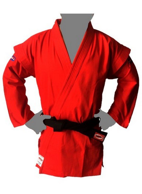 UNIFORME SAMBO NKL DEFENSA PERSONAL ROJO