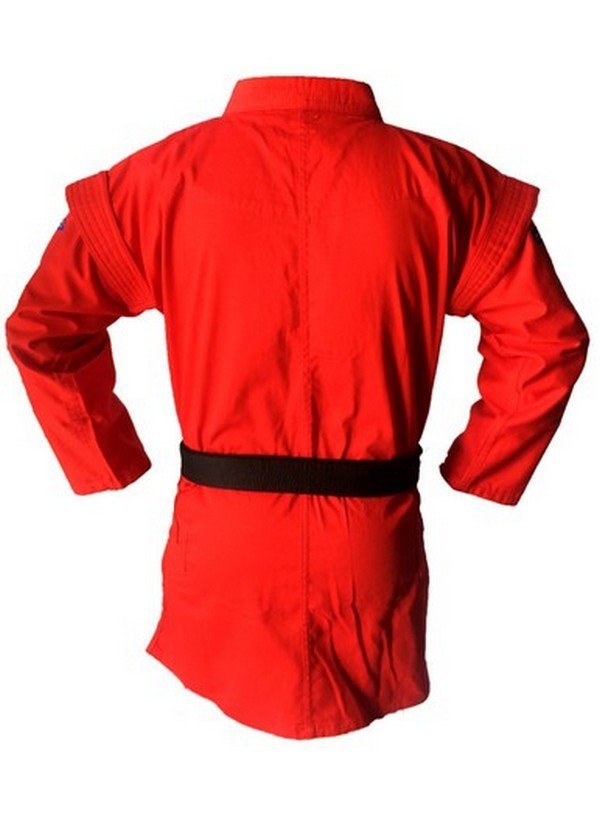 UNIFORME SAMBO NKL DEFENSA PERSONAL ROJO - Imagen 2