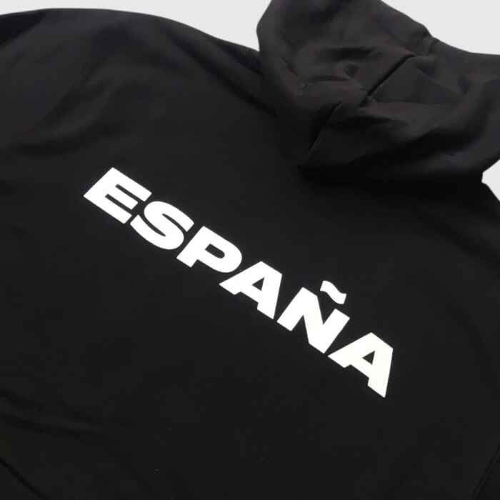 SUDADERA CON CAPUCHA ROLY LUCHA ESP MERCHANDISING NEGRO - Imagen 4