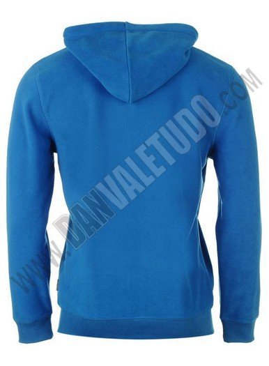 SUDADERA CAPUCHA Y CREMALLERA EVERLAST COBOLT/YELLOW - Imagen 2
