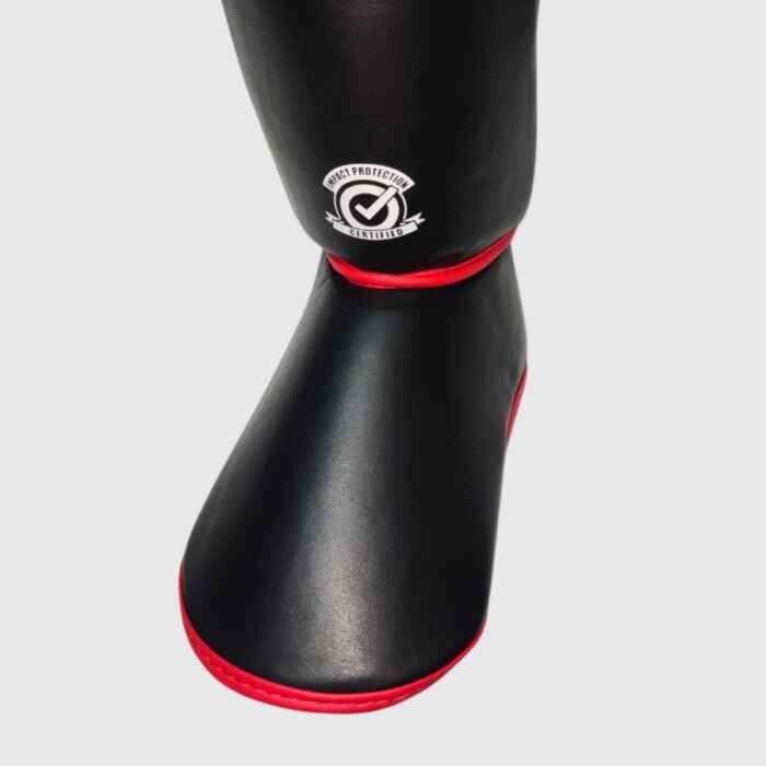 ESPINILLERAS DANboxing  SAWAMURA NEGRO/ROJO PG - Imagen 3