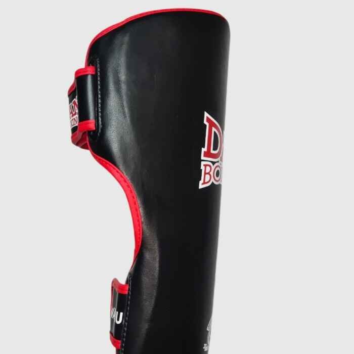 ESPINILLERAS DANboxing  SAWAMURA NEGRO/ROJO PG - Imagen 4