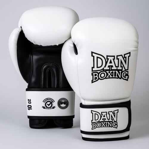 GUANTES DANboxing KEISUKE BLANCO/NEGRO