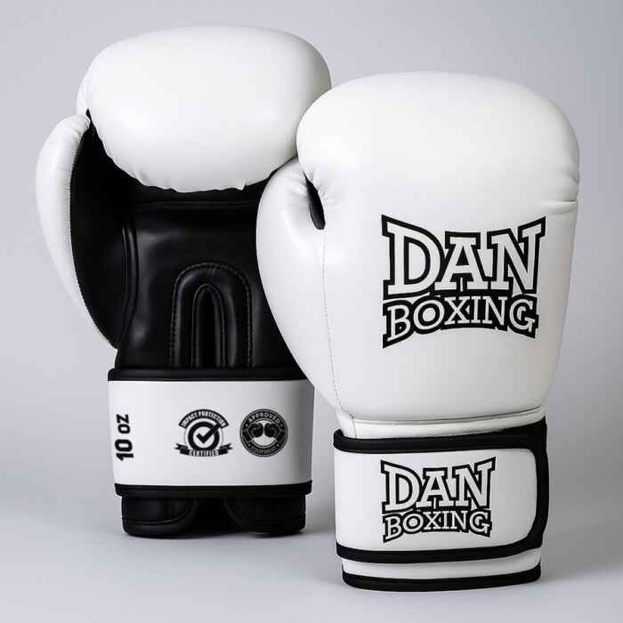 GUANTES DANboxing KEISUKE BLANCO/NEGRO