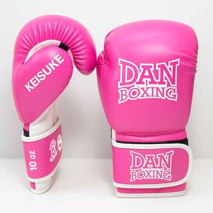 GUANTES DANboxing KEISUKE ROSA/BLANCO