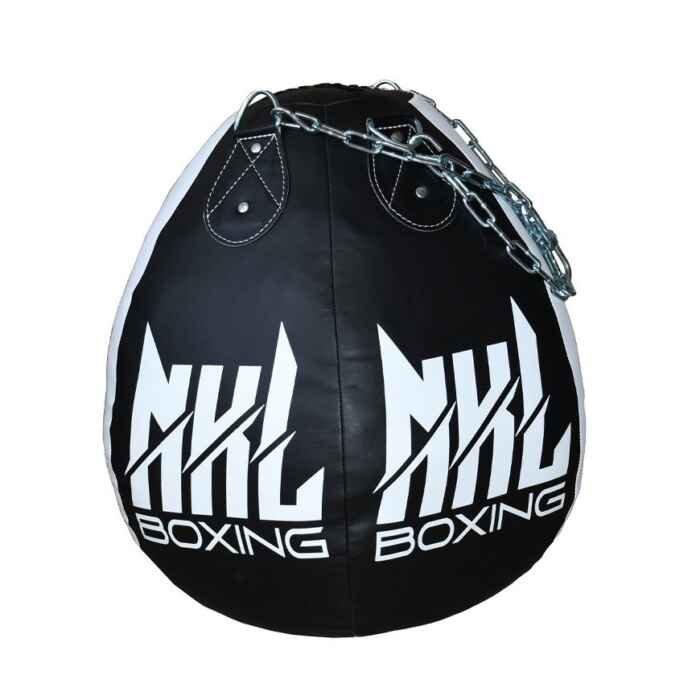 SACO DE BOXEO WRECKING BALL NKL BLANCO/NEGRO - Imagen 2