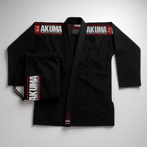 KIMONO BJJ AKUMA MAEDA NEGRO 450GR