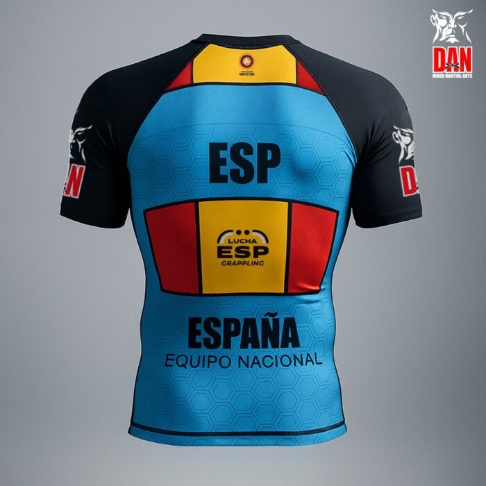 CAMISETA ELASTICA DAN FELODA FLANDES AZUL - Imagen 2