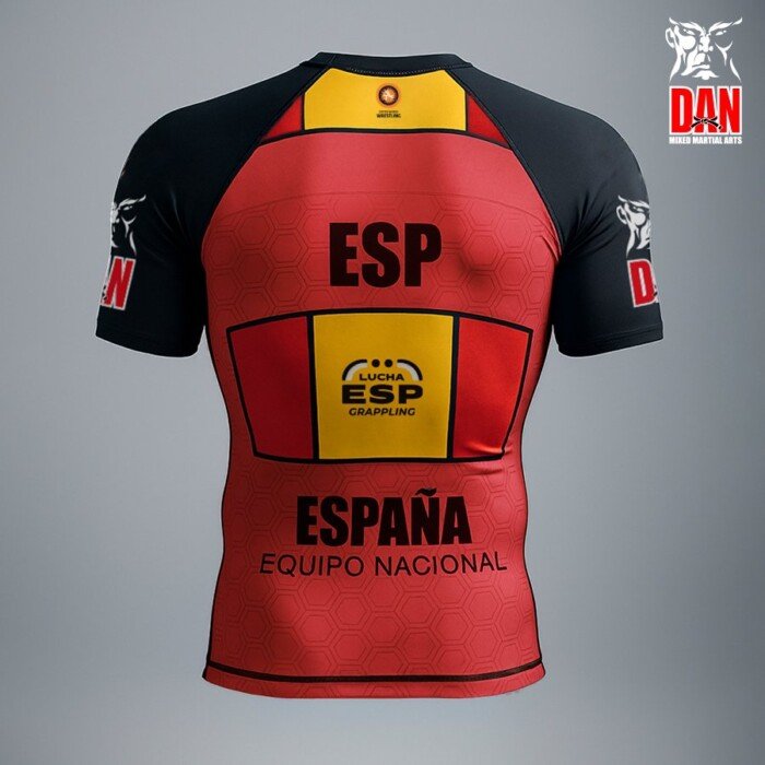 CAMISETA ELASTICA DAN FELODA FLANDES ROJA - Imagen 2